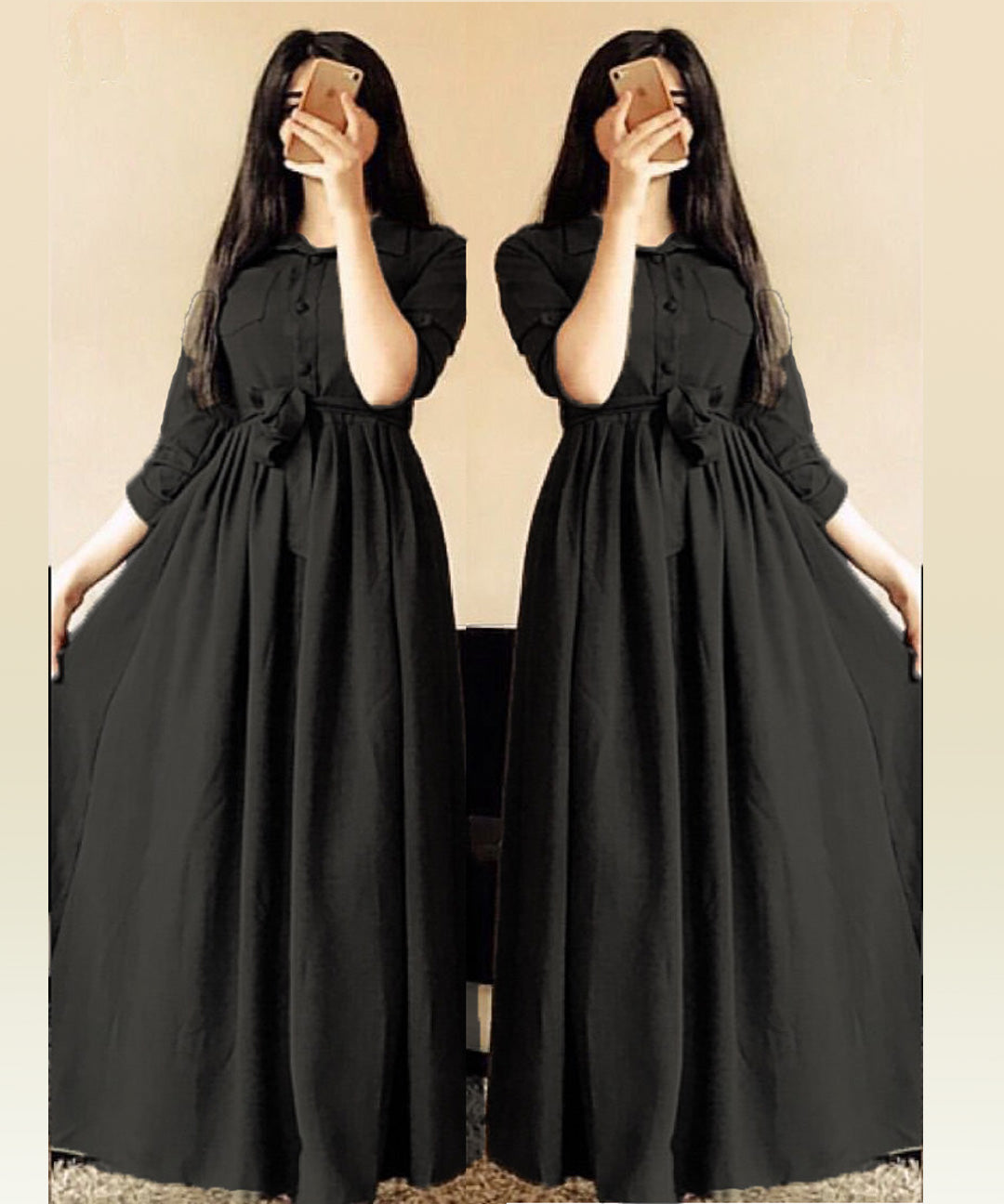 Jazzy black linen silk designer wear western gown, showcasing sophistication and style.