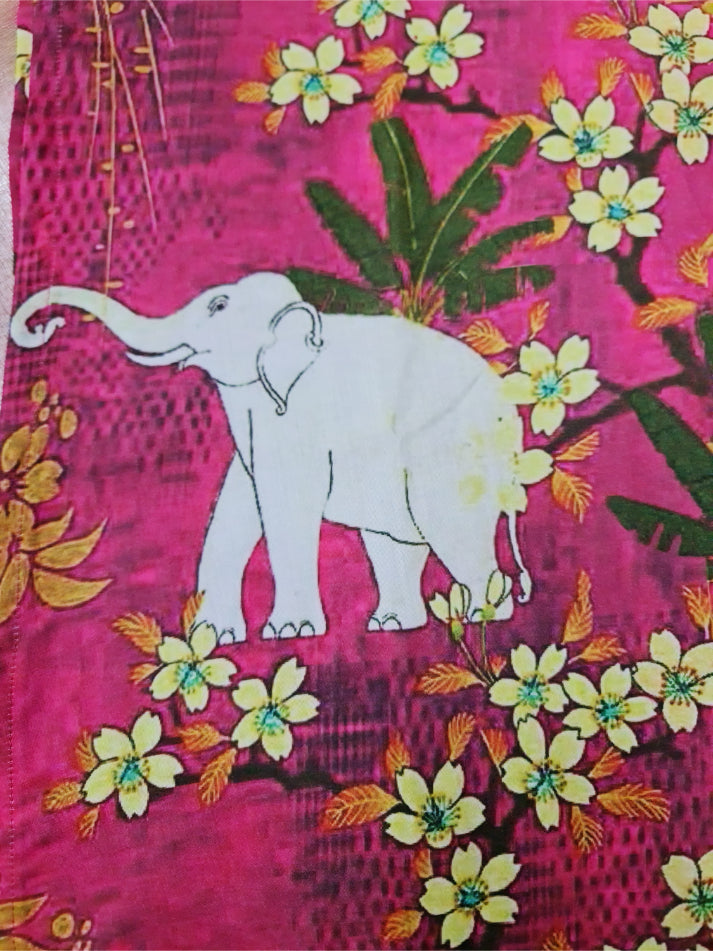 Elephant Print Multi Color Co-Ord Set